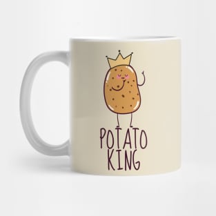 Potato King Funny Mug